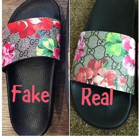 women fake gucci slides|the real gucci slides.